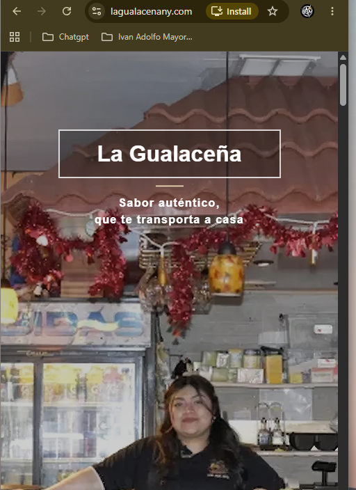 Sitio web de La Gualaceña